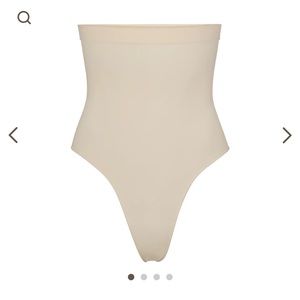 skims sculpting high waist thong